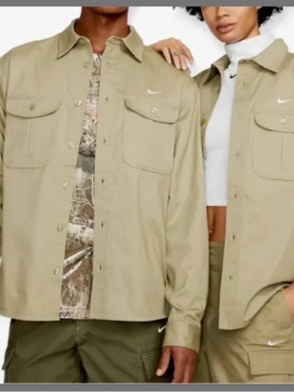 Nike SB Tanglin Woven Button Down Shirt